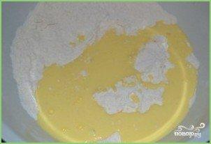 Яблочный пирог в духовке - фото шаг 7