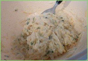 Капустные оладьи в духовке - фото шаг 5