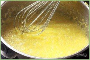 Киш на кукурузном корже - фото шаг 3