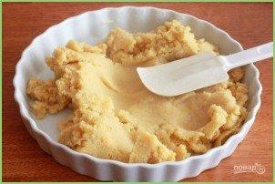 Киш на кукурузном корже - фото шаг 4