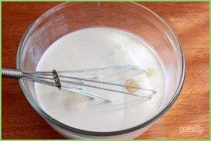 Киш на кукурузном корже - фото шаг 9