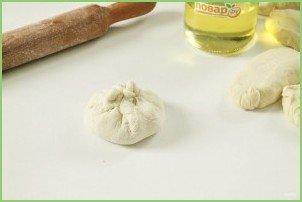 Лепешки с сыром сулугуни - фото шаг 4