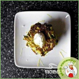 Оладьи из цуккини с лимоном - фото шаг 5