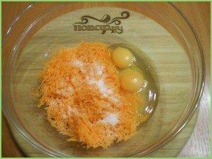 Оладьи из морковки - фото шаг 2