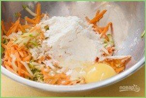 Оладушки с кабачками - фото шаг 4