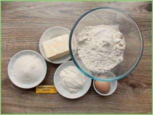 Песочное печенье в хлебопечке - фото шаг 1