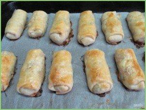 Пирожки из заварного теста с тунцом - фото шаг 15