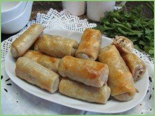 Пирожки из заварного теста с тунцом - фото шаг 17