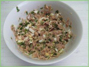 Пирожки из заварного теста с тунцом - фото шаг 8