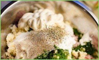 Пирожки с ветчиной - фото шаг 4