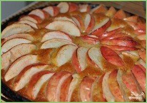 Постная коврижка с яблоками - фото шаг 3