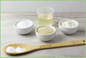 Постное печенье с кунжутом - фото шаг 1