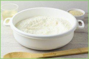 Постное печенье с кунжутом - фото шаг 2