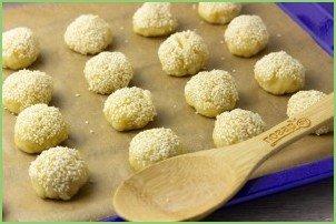 Постное печенье с кунжутом - фото шаг 6