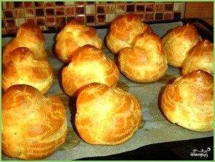 Профитроли с красной рыбой - фото шаг 3