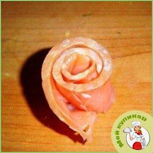 Профитроли с красной рыбой - фото шаг 7