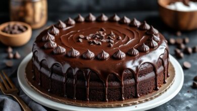 Простой шоколадный бисквит