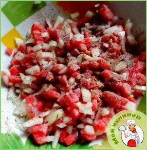 Самса в духовке - фото шаг 6