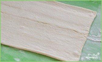 Слойки из готового слоеного теста - фото шаг 1