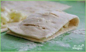 Слойки из готового слоеного теста - фото шаг 6