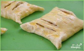Слойки из готового слоеного теста - фото шаг 8
