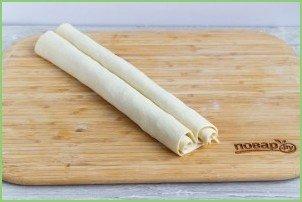 Слойки с сыром на 14 февраля - фото шаг 4