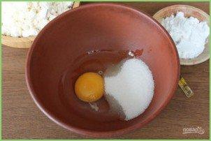 Сырники с крахмалом - фото шаг 2