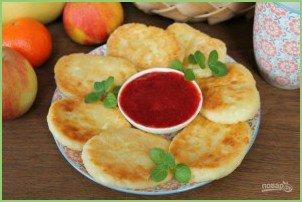 Сырники с крахмалом - фото шаг 7