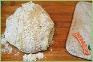 Сырный хлеб с маслинами и помидорами черри - фото шаг 2