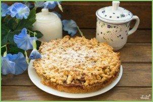 Тёртый пирог с яблоками - фото шаг 7