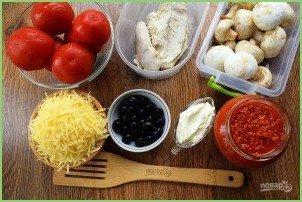 Тонкая пицца на дрожжевом тесте - фото шаг 4