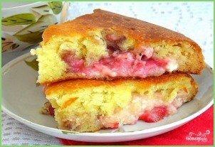 Творожно-клубничный пирог - фото шаг 6