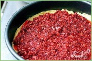 Ванильный пирог с клюквой - фото шаг 4