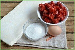 Вишневый пирог из слоеного теста - фото шаг 1