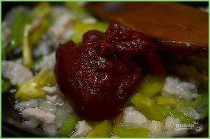 Закусочные трубочки с курицей и овощами - фото шаг 4