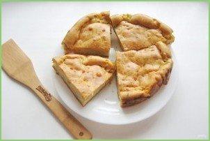 Заливной пирог на майонезе - фото шаг 16