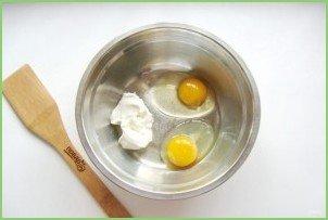 Заливной пирог на майонезе - фото шаг 7