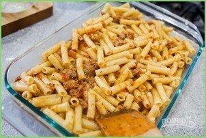 Запеканка из макарон, фарша и сыра - фото шаг 5