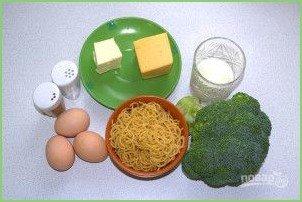 Запеканка из макарон с брокколи - фото шаг 1