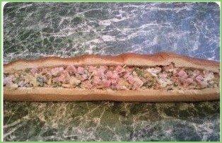 Багет с начинкой - фото шаг 8