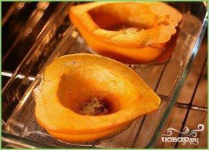 Яблочно-луковая запеканка в сквоше - фото шаг 1