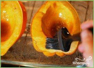 Яблочно-луковая запеканка в сквоше - фото шаг 2