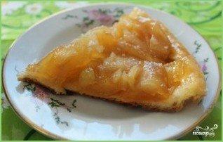 Яблочный пирог на сковороде - фото шаг 6