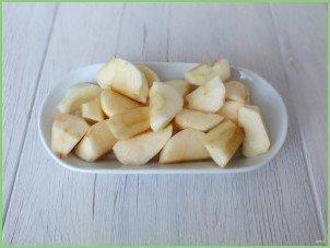 Яблочный пирог с пудингом - фото шаг 11