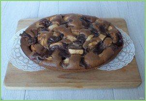 Яблочный пирог с пудингом - фото шаг 15