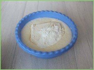 Яблочный пирог с пудингом - фото шаг 7