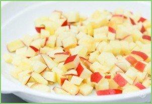 Яблоки в хрустящем ореховом тесте - фото шаг 1