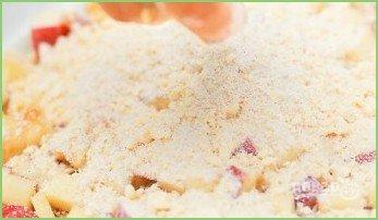 Яблоки в хрустящем ореховом тесте - фото шаг 5