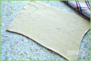 Кулебяка из слоеного теста - фото шаг 5