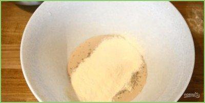 Медовые плюшки с корицей и сахаром - фото шаг 1